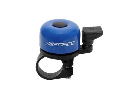 zvonek F MINI Fe/plast 22,2mm paličkový, modrý