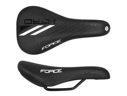 sedlo FORCE HERO 20-24" dětské, černo-bílé