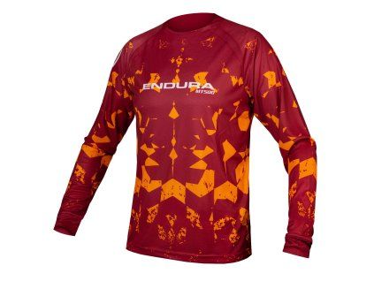 Dres Endura MT500 Kali T LTD s dlouhým rukávem rez.červená - E3186RR