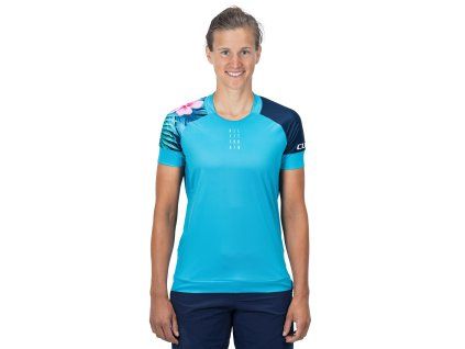 dámský dres CUBE ATX WS JERSEY FULL ZIP S/S