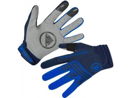endura rukavice singletrack modra l