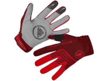 Rukavice Endura SingleTrack  E1168RR červené