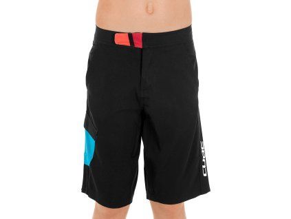 Dětské kraťasy CUBE JUNIOR Shorts  black-blue