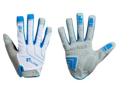 0026668 rukavice cube wls natural fit ltd long finger whtblue 11917 1000