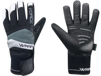 Rukavice Force Warm - unisex, zimní, černé - 90457