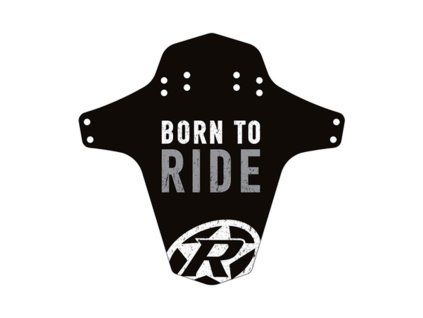 18527 blatnik predni reverse mudguard born to ride black grey