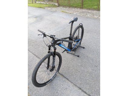 Bazar GHOST Lector Essential Raw Carbon Matt/Blue Gloss vel. S