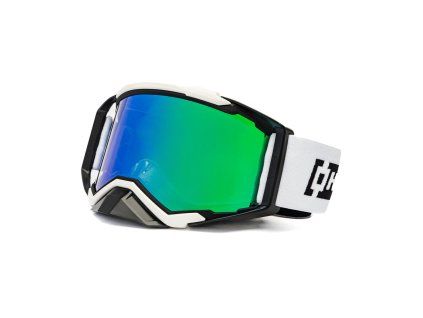 Bike brýle Horsefeathers Garett - black/white AM292B