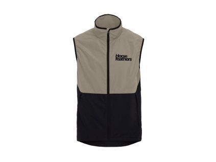 Bike vesta Horsefeathers Hill - taupe/black TM086A