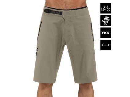 Bike kraťasy Horsefeathers Stoker -taupe