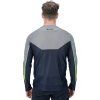 dres CUBE EDGE ROUND NECK JERSEY L/S grey/lime