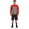 merino triko Mons Royale REDWOOD ENDURO VLS retro red/black/walnut