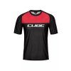 dres CUBE EDGE ROUND NECK JERSEY S/S black/red